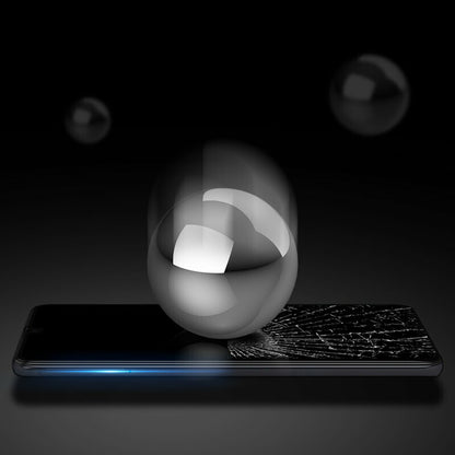 DUX DUCIS Screen Protector for Samsung Galaxy S25 S931, Tempered Glass, Edge Glue, Black