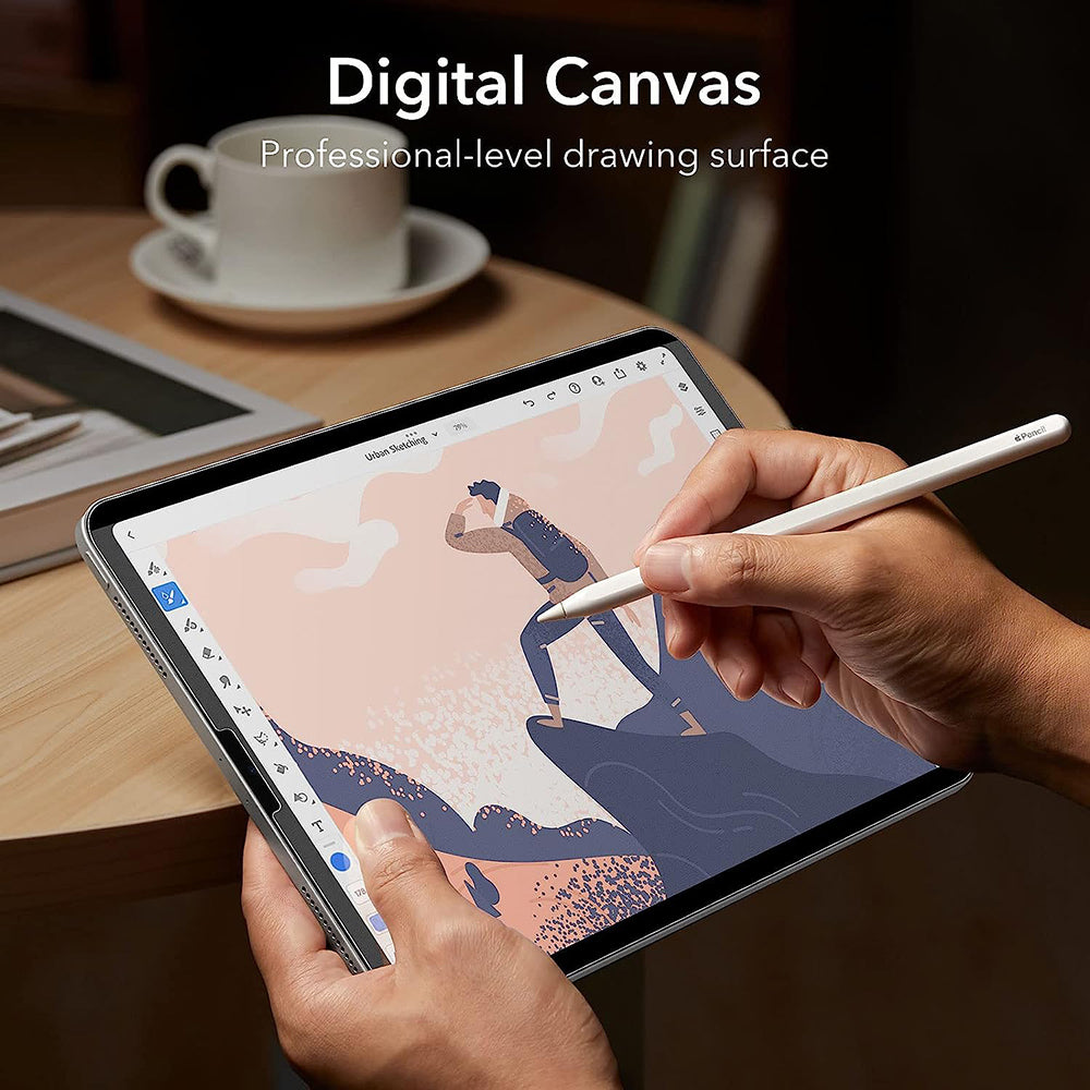 ESR Paper Feel Magnetic Screen Protector for Apple iPad Air 11 (2026) / Air 11 (2025), Plastic