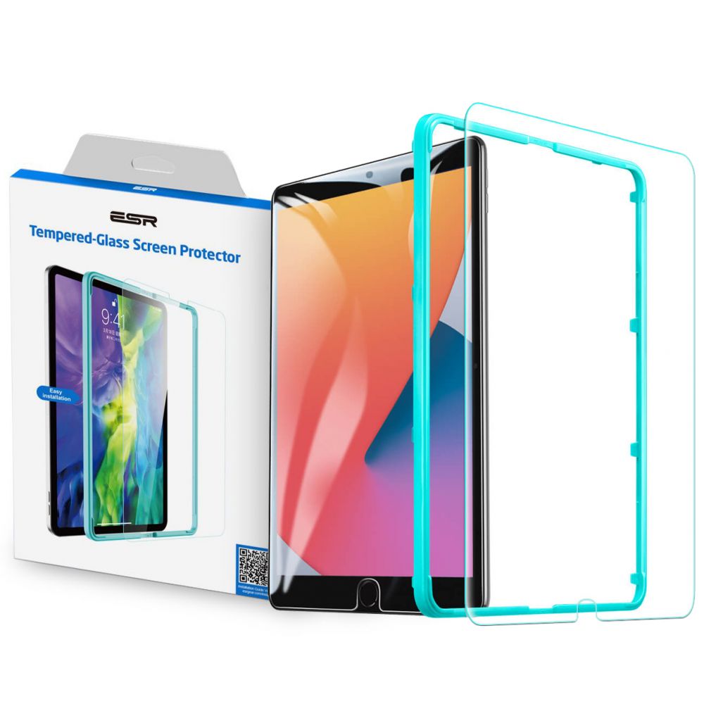 Προστατευτική Μεμβράνη Οθόνης ESR για Apple iPad Pro 11 (2024), Ενισχυμένο Γυαλί, Πλήρης Κόλληση
