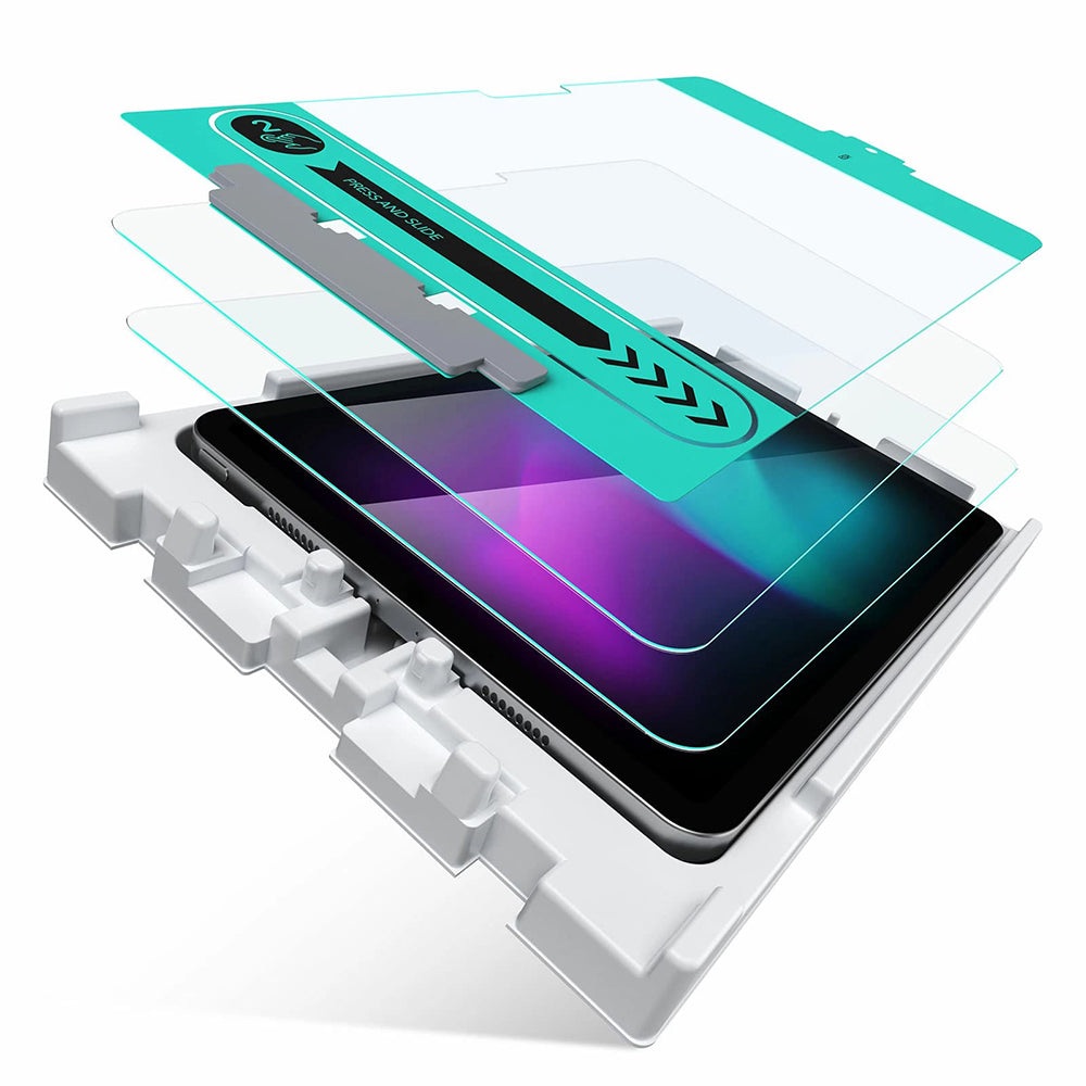 ESR Screen Protector for Apple iPad Pro 13 (2024), Tempered Glass, Full Glue, Set of 2 Pieces