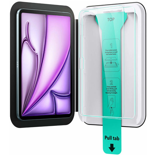 Προστατευτική Μεμβράνη Οθόνης ESR UltraFit για Apple iPad Pro 11 (2024), Ενισχυμένο Γυαλί, Πλήρης Κόλληση, Σετ 2 τεμαχίων