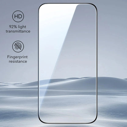ESR UltraFit Screen Protector for Apple iPhone 18 Pro Max / 17 Pro Max, Tempered Glass, Full Glue, Set of 3 Pieces, Black