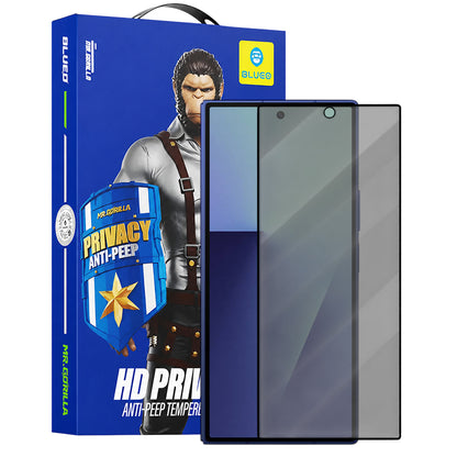 Blueo Anti-Peep Exterior Privacy Screen Protector Film for Samsung Galaxy Z Fold8 Ultra F976 / Z Fold7 F966, Tempered Glass, Full Glue