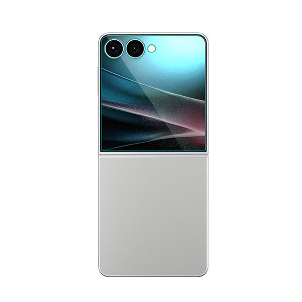 Spigen GlastR EZ FIT Exterior Screen Protector for Samsung Galaxy Z Flip8 F776, Tempered Glass, Full Glue, Set of 2 pieces