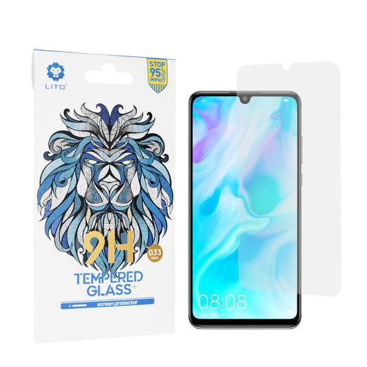 Προστατευτική μεμβράνη οθόνης Lito Classic για Huawei P30 lite New Edition / P30 lite, Ασφαλισμένο γυαλί, Πλήρης κόλλα, 2.5D