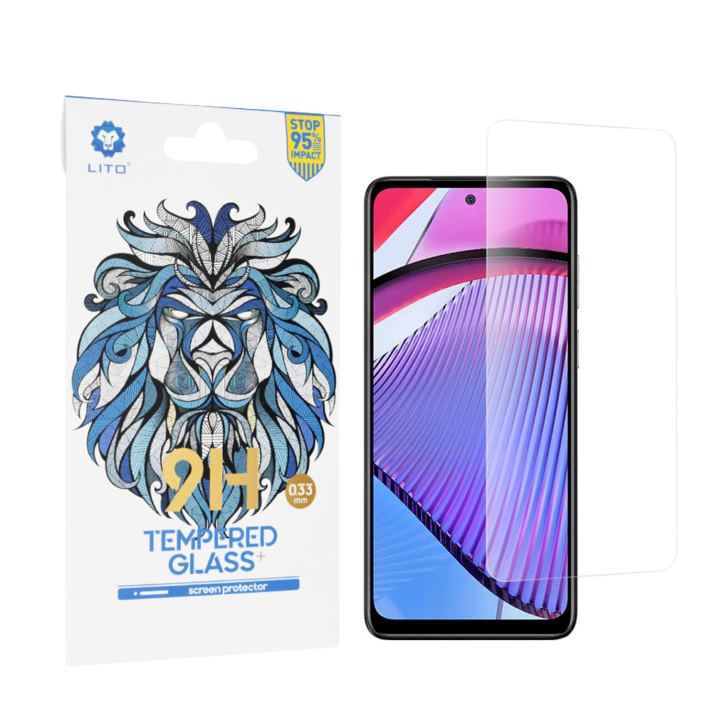 Lito Classic Screen Protector for Motorola Moto G Power 5G, Tempered Glass, Full Glue, 2.5D