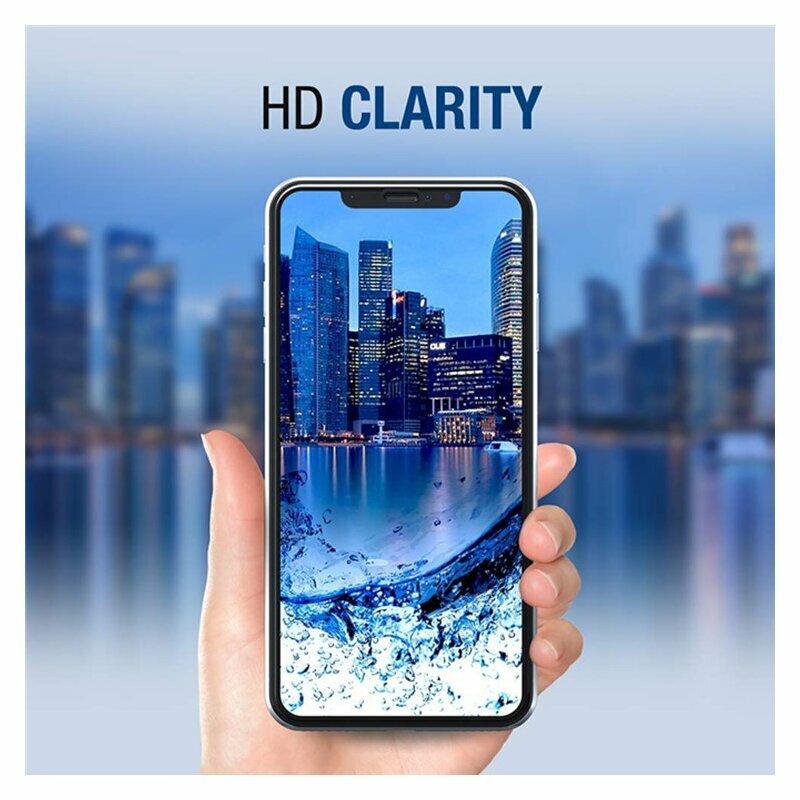 Lito Screen Protector Film for Samsung Galaxy A34 A346, Tempered Glass, Full Glue, 2.5D, Black