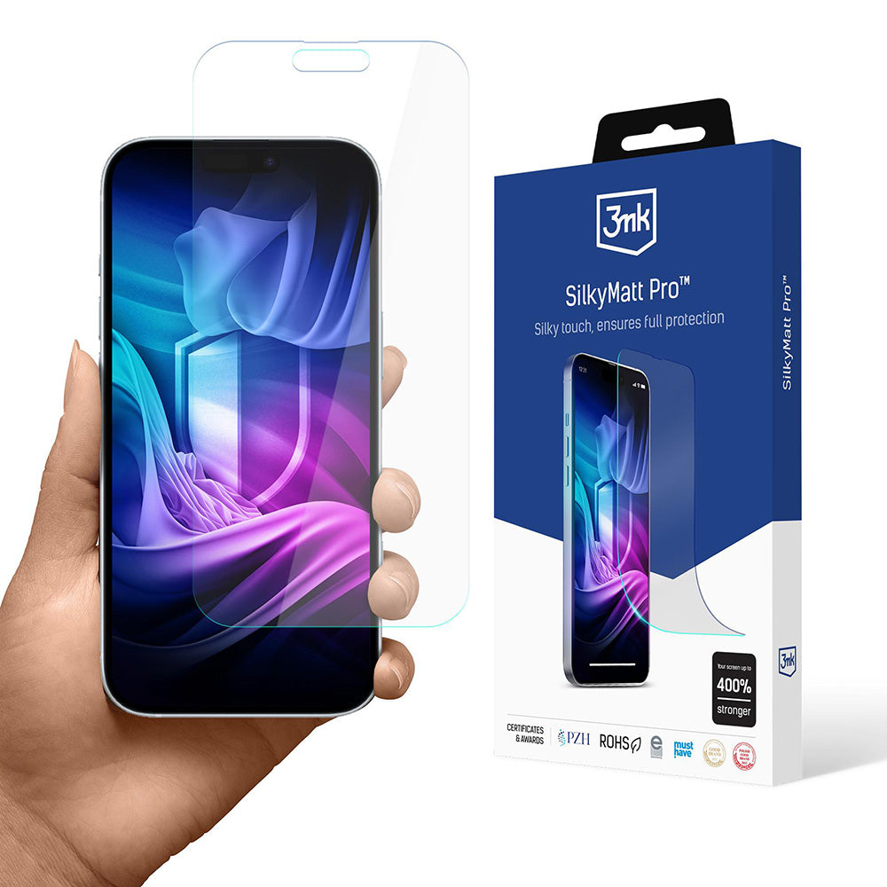 Matte Screen Protector 3MK Silky Pro for Apple 17 Pro Max, Plastic