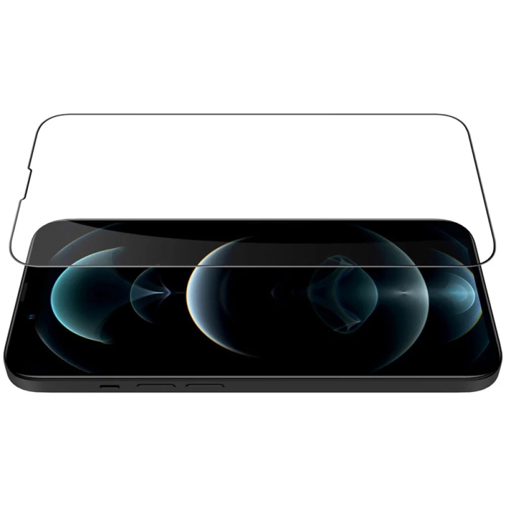 Προστατευτική μεμβράνη οθόνης Nillkin CP+ Pro για Apple iPhone 17e / 16e / 14 / 13 Pro / 13, Ασφαλισμένο γυαλί, Πλήρης κόλλα, Μαύρο
