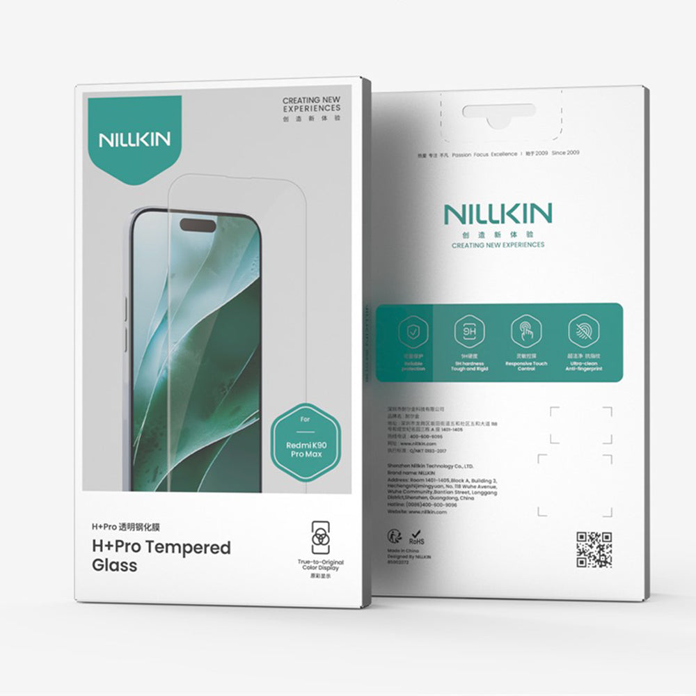 Προστατευτική μεμβράνη οθόνης Nillkin H+ Pro για Xiaomi Poco F8 Pro, Ενισχυμένο γυαλί, Πλήρης κόλλα