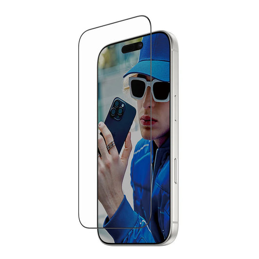 Προστατευτική Μεμβράνη Οθόνης PanzerGlass Ultra-Wide Fit Fastfit για Apple iPhone 17 Pro, Ενισχυμένο Γυαλί, Full Glue, Μαύρη