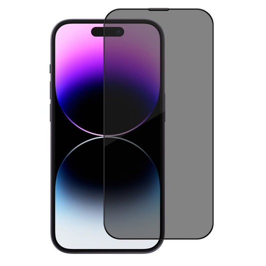 Privacy Screen Protector Blueo Sapphire Applicator Pro for Apple 17 Pro Max / 16 Pro Max, Tempered Glass, Full Glue