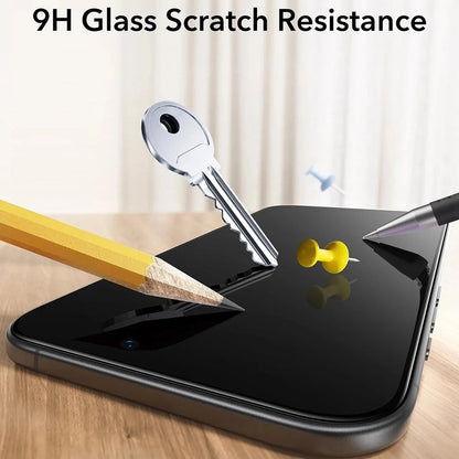 ESR UltraFit Classic Privacy Screen Protector for Apple iPhone 18 Pro Max, Tempered Glass, Full Glue, Set of 3 pieces