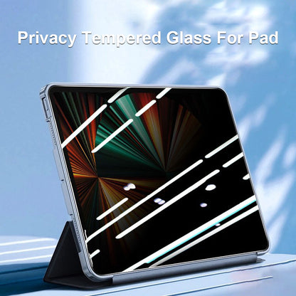 Lito Classic Privacy Screen Protector for Apple iPad Pro 11 (2024), Tempered Glass, Full Glue, 2.5D