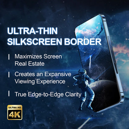 Privacy Screen Protector Lito D+ Max 4K for Apple 17 Pro Max, Tempered Glass, Full Glue