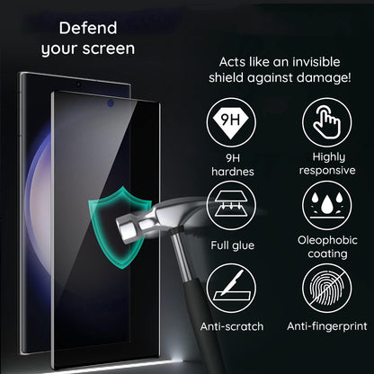 Privacy Screen Protector Lito HD Pro for Apple iPhone 15 Plus, Tempered Glass, Full Glue