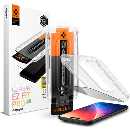 Privacy Screen Protector Spigen GlastR EZ FIT Pro for Apple iPhone 17 Air, Tempered Glass, Full Glue AGL09871