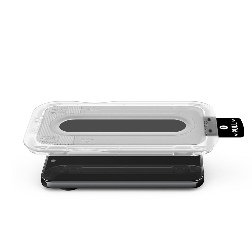 Προστατευτική μεμβράνη οθόνης Privacy Spigen GlastR EZ FIT Pro για Google Pixel 11 Pro / 10 Pro, Ασφαλισμένο γυαλί, Πλήρης κόλλα, Σετ 2 τεμαχίων AGL11481
