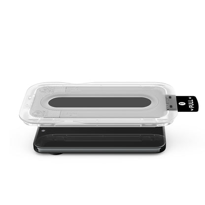 Προστατευτική μεμβράνη οθόνης Privacy Spigen GlastR EZ FIT Pro για Google Pixel 11 Pro / 10 Pro, Ασφαλισμένο γυαλί, Πλήρης κόλλα, Σετ 2 τεμαχίων AGL11481