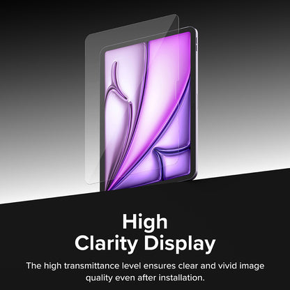 Ringke Easy Slide Screen Protector for Apple iPad Air 11 (2026) / Air 11 (2025), Tempered Glass, Full Glue