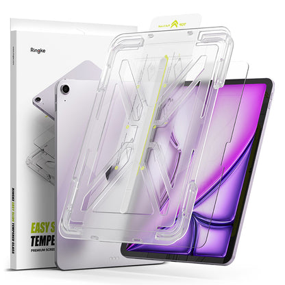 Ringke Easy Slide Screen Protector for Apple iPad Air 11 (2026) / Air 11 (2025), Tempered Glass, Full Glue