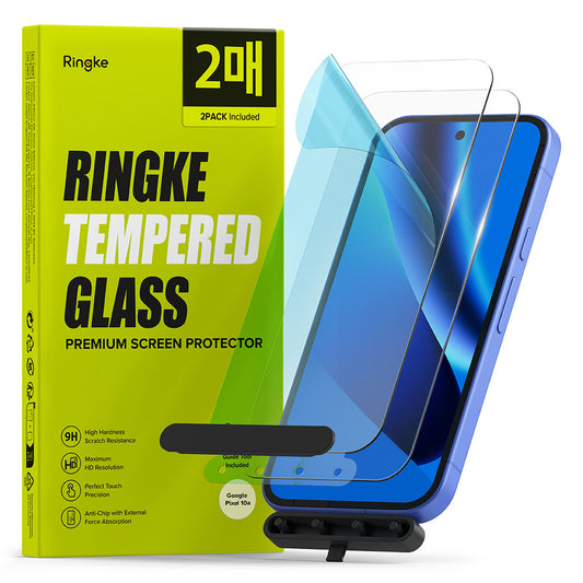 Προστατευτική Μεμβράνη Οθόνης Ringke για Google Pixel 10a, Ενισχυμένο Γυαλί, Full Glue