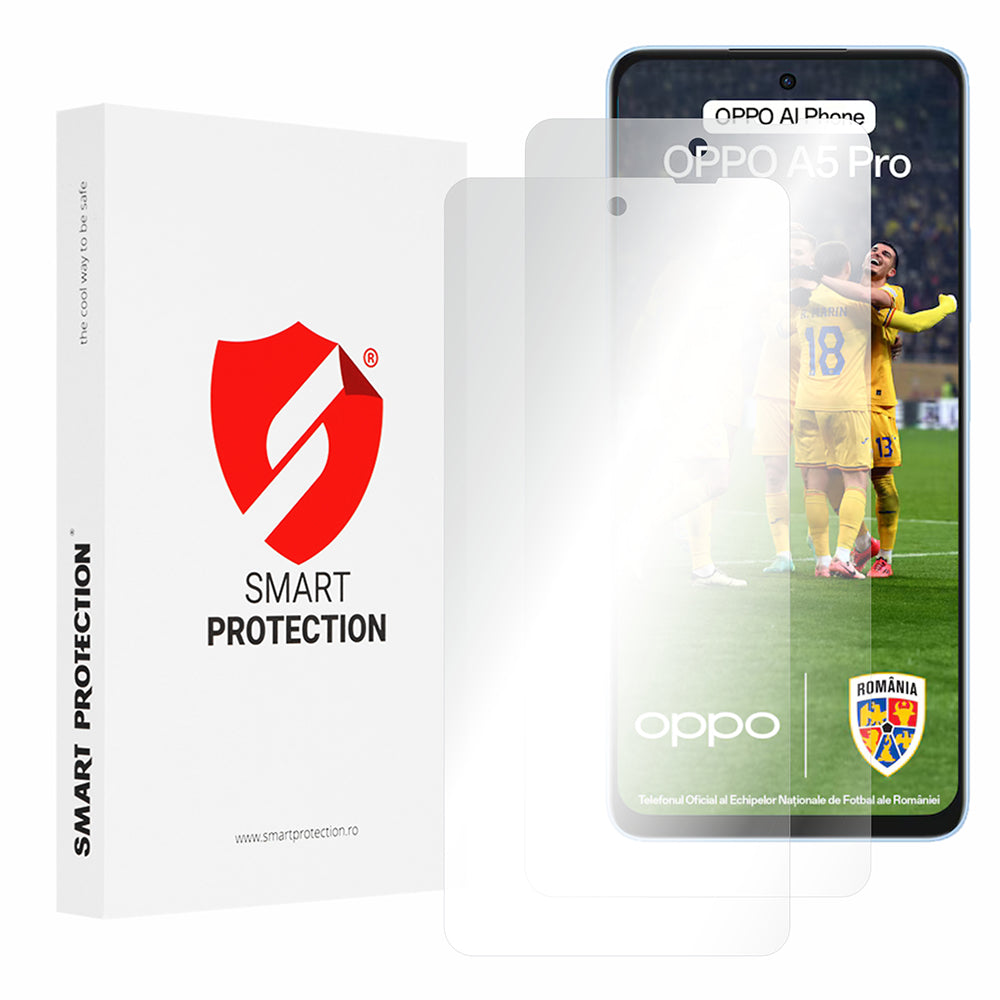 Προστατευτική μεμβράνη οθόνης Smart Protection Premium Classic για Oppo A5 Pro 4G / A5 Pro, Πλαστικό, Σετ 2 τεμαχίων