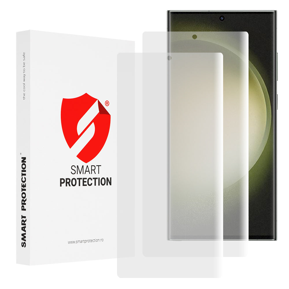 Προστατευτική μεμβράνη οθόνης Smart Protection Premium Classic για Samsung Galaxy S23 Ultra S918, Πλαστικό, Σετ 2 τεμαχίων