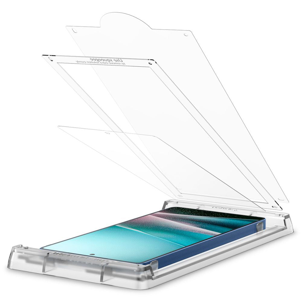 Spigen Elite Shield EZ FIT HD Screen Protector for Samsung Galaxy S25 Ultra S938, Plastic AFL09083