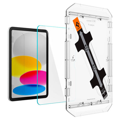 Spigen GlastR EZ FIT Screen Protector for Apple iPad (2025) / (2022), Tempered Glass, Full Glue AGL05554