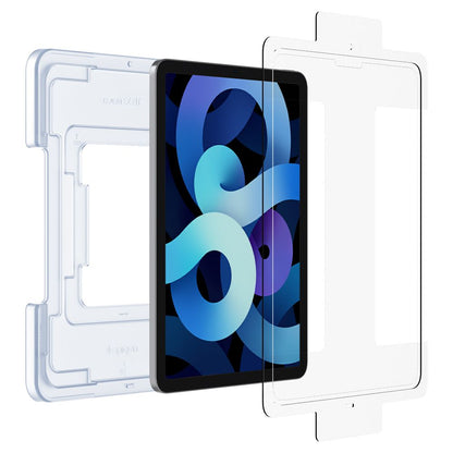 Spigen GlastR EZ FIT Screen Protector for Apple iPad Air (2022) / Pro 11 (2021) / Air (2020), Tempered Glass, Full Glue AGL02065