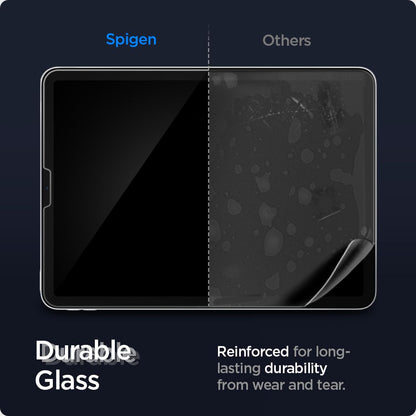 Spigen GlastR EZ FIT Screen Protector for Apple iPad Air (2022) / Pro 11 (2021) / Air (2020), Tempered Glass, Full Glue AGL02065