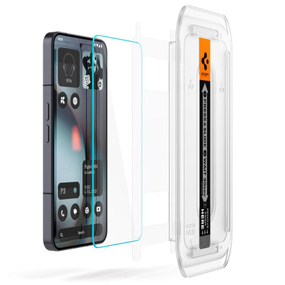 Spigen GlastR EZ FIT Screen Protector for Nothing Phone (3), Tempered Glass, Full Glue, Set of 2 pieces AGL10165