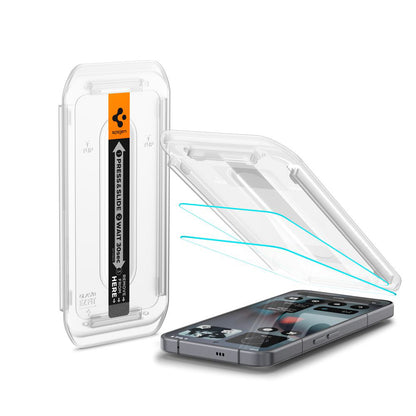Spigen GlastR EZ FIT Screen Protector for Nothing Phone (3), Tempered Glass, Full Glue, Set of 2 pieces AGL10165