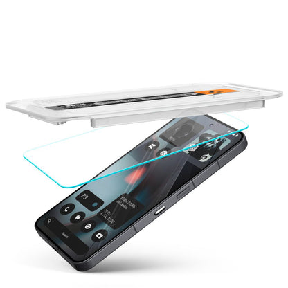 Spigen GlastR EZ FIT Screen Protector for Nothing Phone (3), Tempered Glass, Full Glue, Set of 2 pieces AGL10165