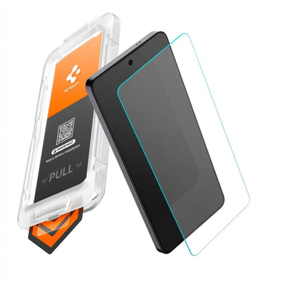 Προστατευτική Μεμβράνη Οθόνης Spigen GlastR EZ FIT Pro HD για Samsung Galaxy S26 Ultra S948, Ενισχυμένο Γυαλί, Full Glue AGL11074