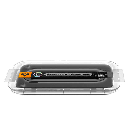 Προστατευτική μεμβράνη οθόνης Spigen GlastR EZ FIT Pro για Apple iPhone 18 Pro Max / 17 Pro Max / 16 Pro Max, Ασφαλισμένο γυαλί, Full Glue AGL10095