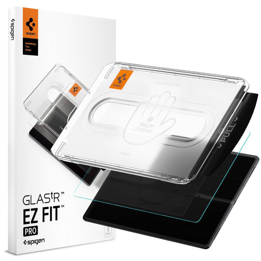 Προστατευτική Μεμβράνη Οθόνης Spigen GlastR EZ FIT Pro για Samsung Galaxy Tab S11 Ultra, Ενισχυμένο Γυαλί, Full Glue AGL10200