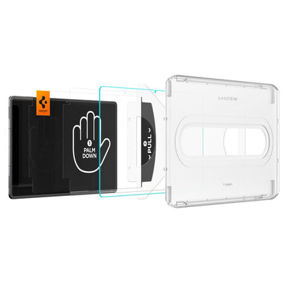 Προστατευτική μεμβράνη οθόνης Spigen GlastR EZ FIT Pro για Samsung Galaxy Tab S11 Ultra, Ασφαλισμένο γυαλί, Full Glue AGL10200