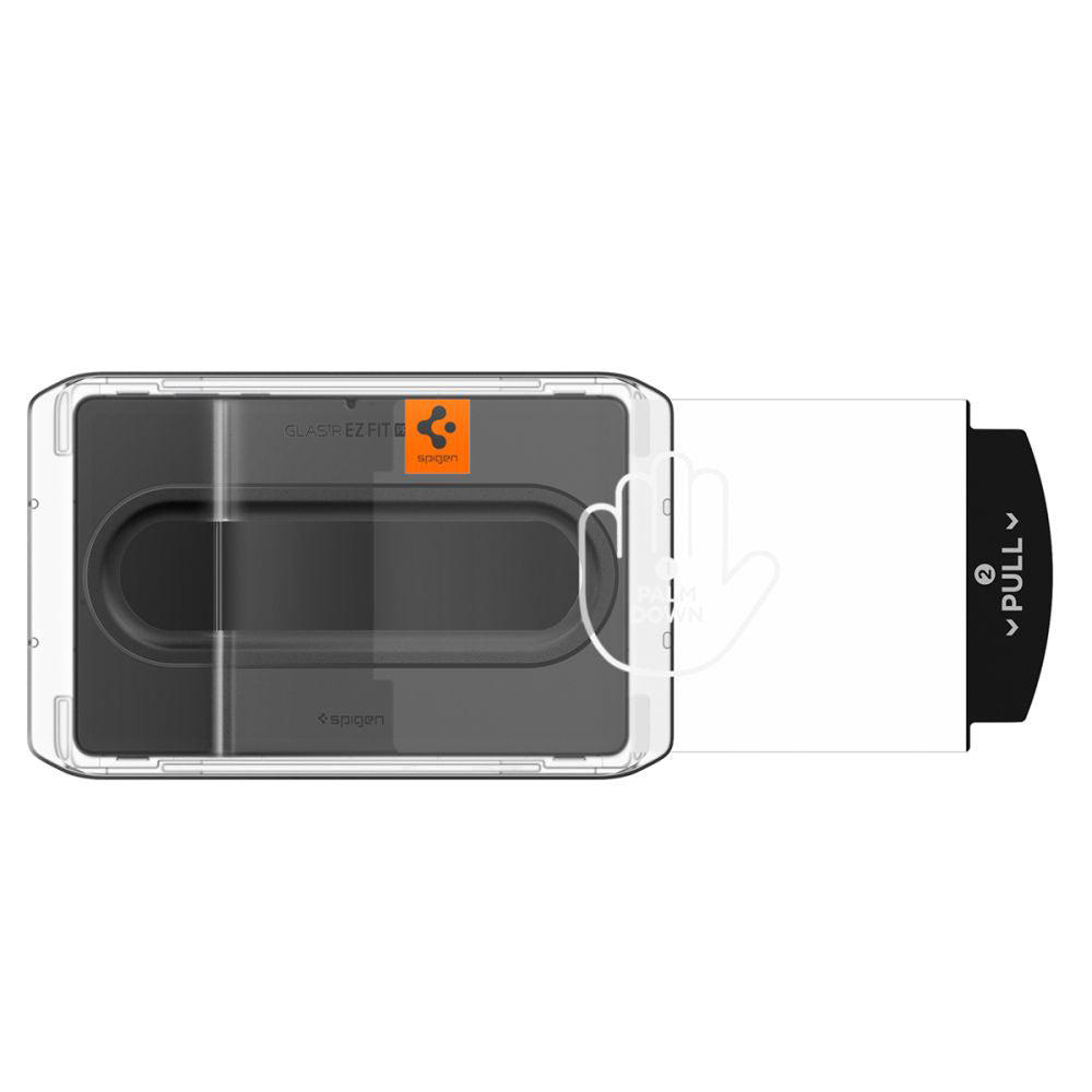 Προστατευτική μεμβράνη οθόνης Spigen GlastR EZ FIT Pro για Samsung Galaxy Tab S11 Ultra, Ασφαλισμένο γυαλί, Full Glue AGL10200