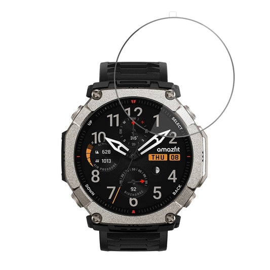 Προστατευτική Μεμβράνη Techsuit Nano Flex για Amazfit T-Rex Ultra 2, Πλαστικό, Σετ 2 τεμαχίων, Μαύρο