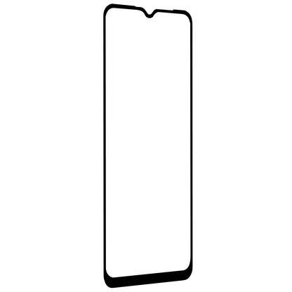 Techsuit Screen Protector Film for Samsung Galaxy F12 F127 / A12 Nacho A127 / M02 M022 / M12 M127, Tempered Glass, Full Glue, 111D, Black