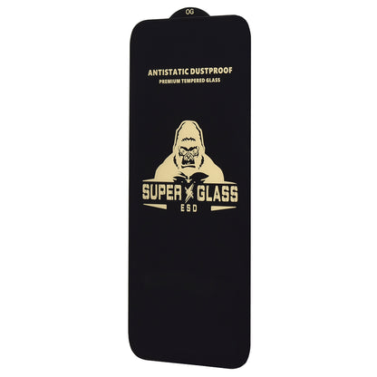 Προστατευτική μεμβράνη οθόνης Techsuit για Xiaomi Poco X3 Pro / X3 NFC / X3, Ασφαλισμένο γυαλί, Πλήρης κόλλα, Μαύρο
