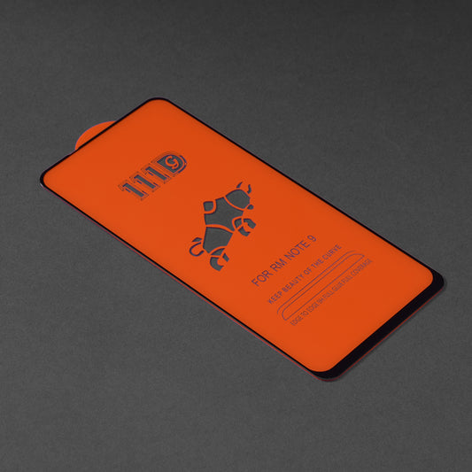 Προστατευτική μεμβράνη οθόνης Techsuit για Xiaomi Redmi Note 9 / 10X 4G, Ασφαλισμένο γυαλί, Full Glue, 111D, Μαύρο