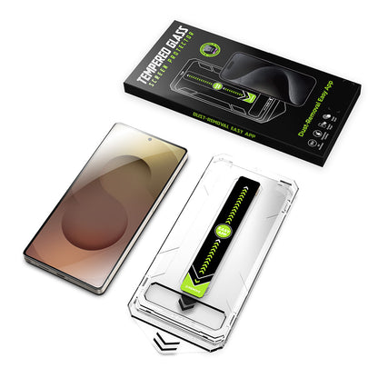 Techsuit TitanGlass CrystalHD Screen Protector for Samsung Galaxy S25+ S936 / S24+ S926, Tempered Glass, Full Glue, Set of 2 pieces