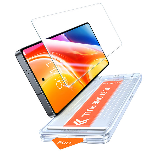 Προστατευτική μεμβράνη οθόνης Torras GlassGo Install Master για Samsung Galaxy S25 Ultra S938, Ασφαλισμένο γυαλί, Πλήρης κόλλα