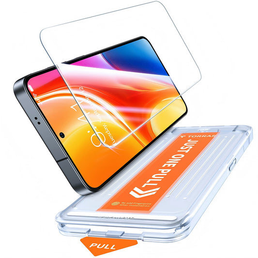 Προστατευτική Μεμβράνη Οθόνης Torras GlassGo Install Master για Samsung Galaxy S26 Plus S947, Ενισχυμένο Γυαλί, Πλήρης Κόλληση, Διαφανής