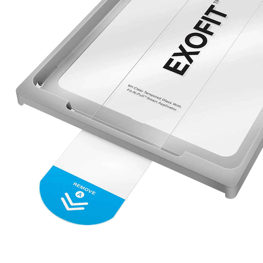 UNIQ Optix Exofit Screen Protector for Apple iPad Air 11 (2024), Tempered Glass, Full Glue