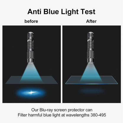 Techsuit VisionProX Anti Blue Light Screen Protector for Apple MacBook Air 13inch (2024), Plastic