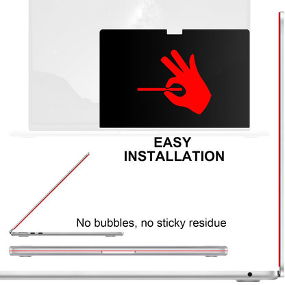 Techsuit VisionProX Magnetic Privacy Screen Protector Film for Apple MacBook Pro 16inch (2026) / (2024), Plastic